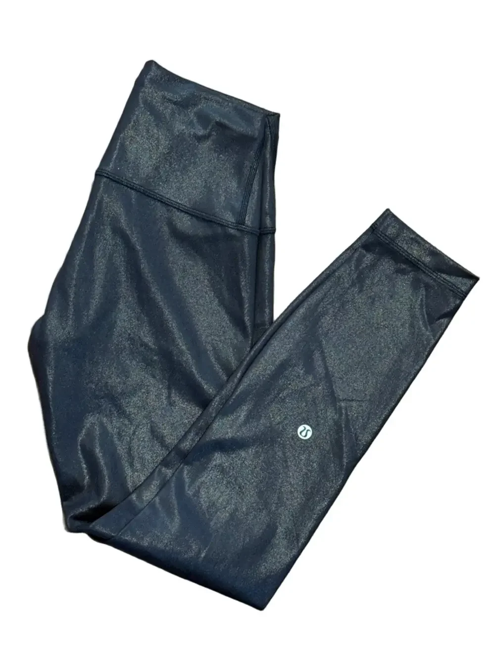 Lululemon Special Edition Wunder Train Black Radiate Foil  | Size 4, 25” Inseam